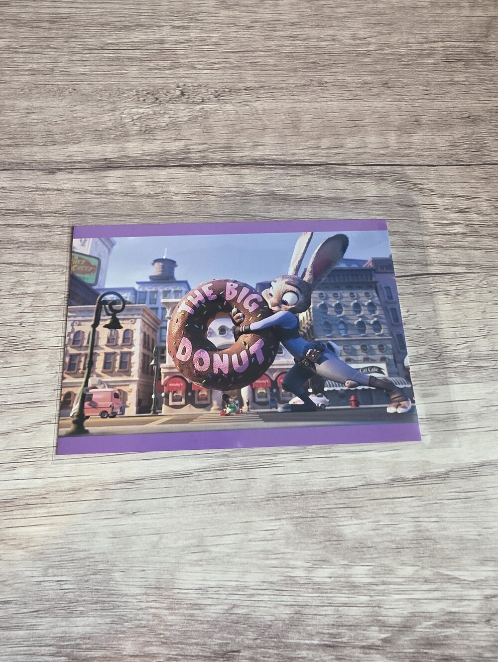 ✨️BUY 3 FOR $22 Judy Hopps (With Fru Fru), Zootopia, 2016 Postcard
